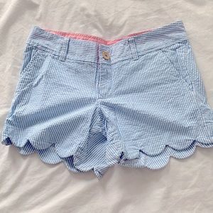 Seersucker shorts